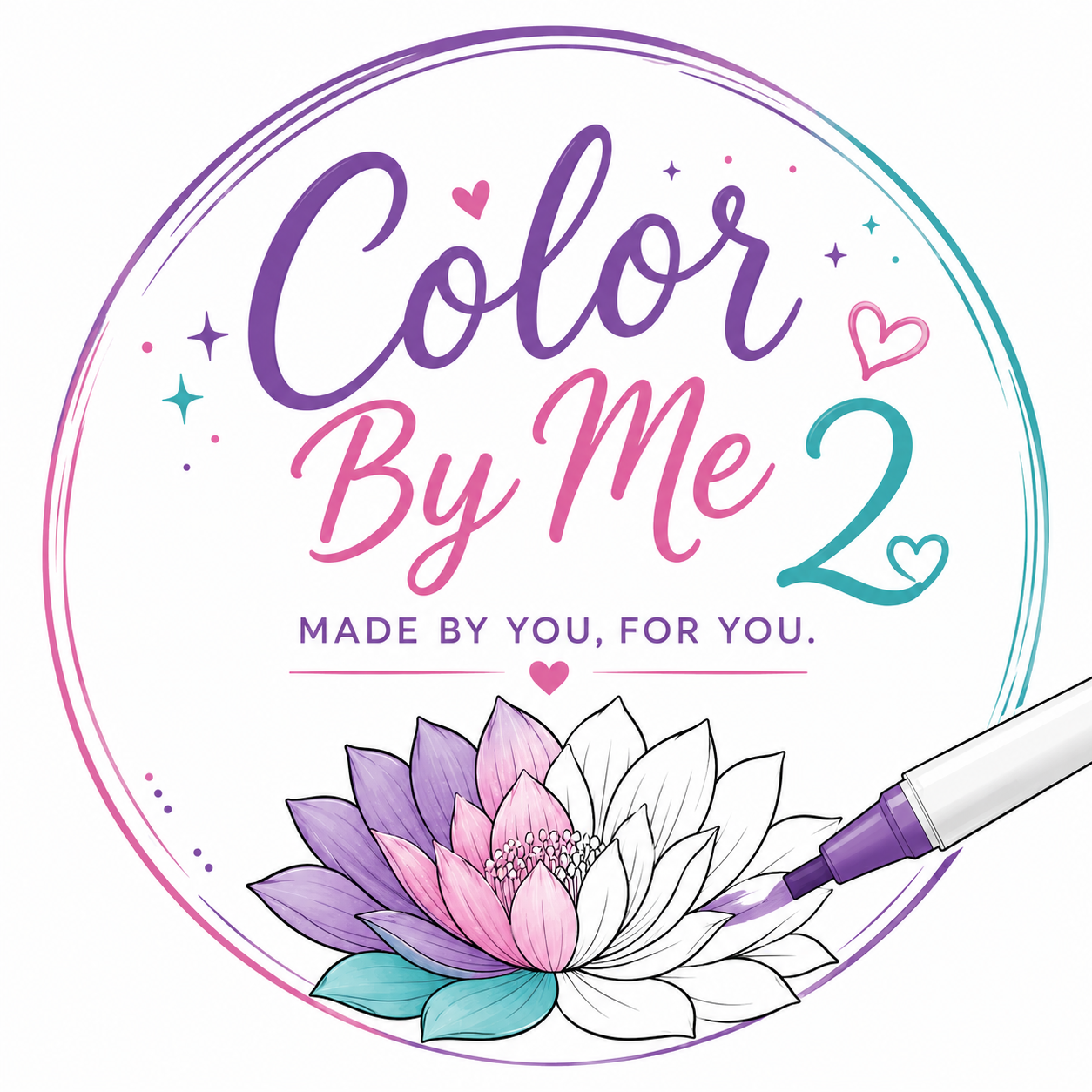 Color By Me 2 Logo